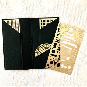 Set of 4 bullet journal stencils